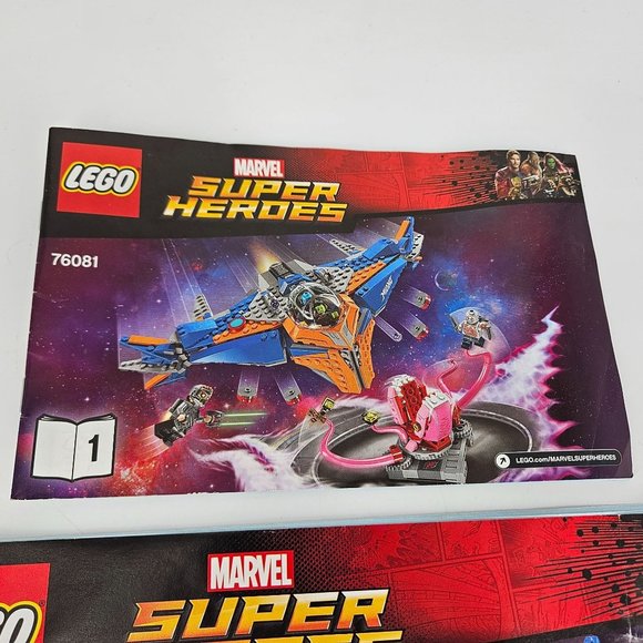 Lego Guardians Of Galaxy 2 76081 1 & 2 Manual Instruction Book ONLY No Brick Fig - Picture 2 of 5